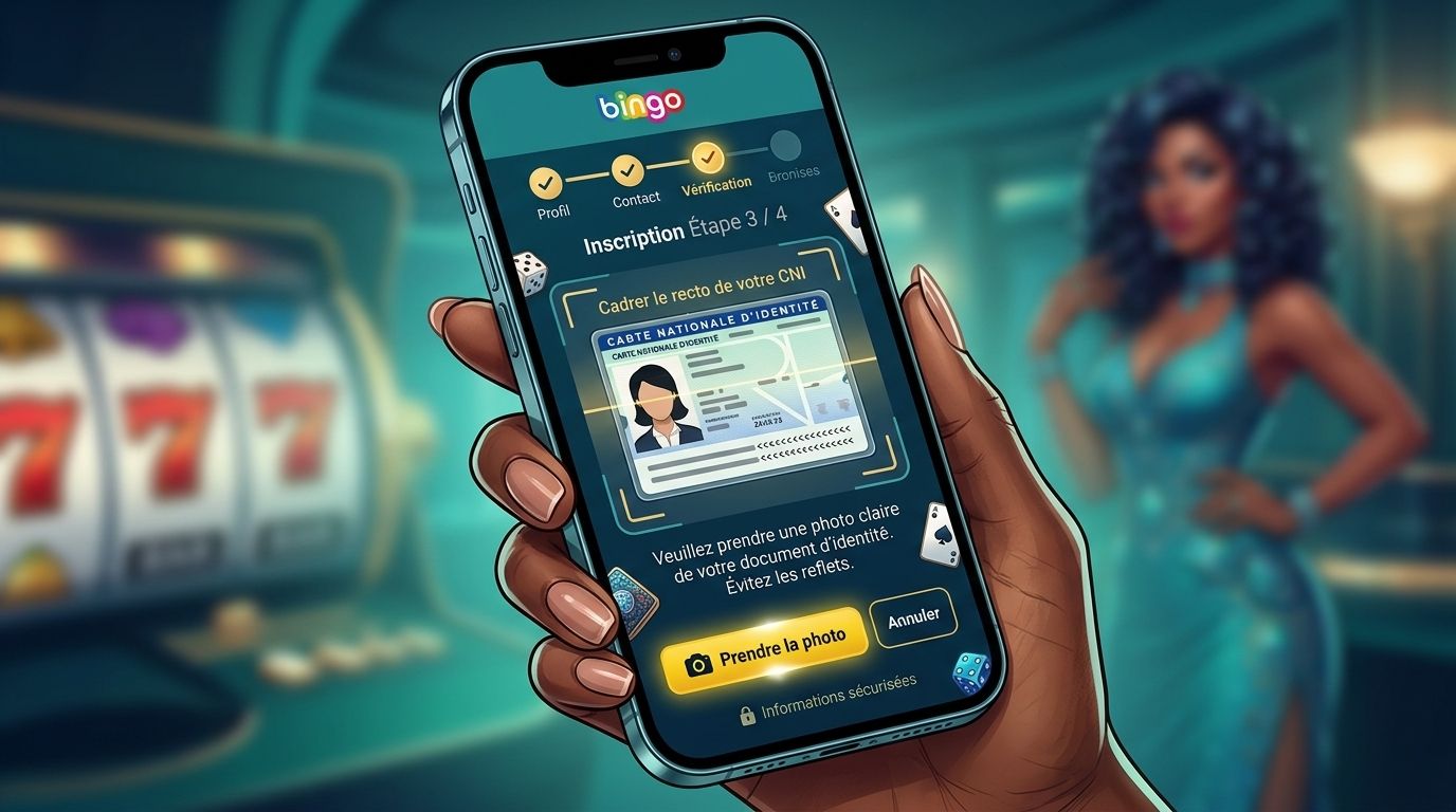 Formulaire d’inscription mobile, interface fluide sur smartphone.