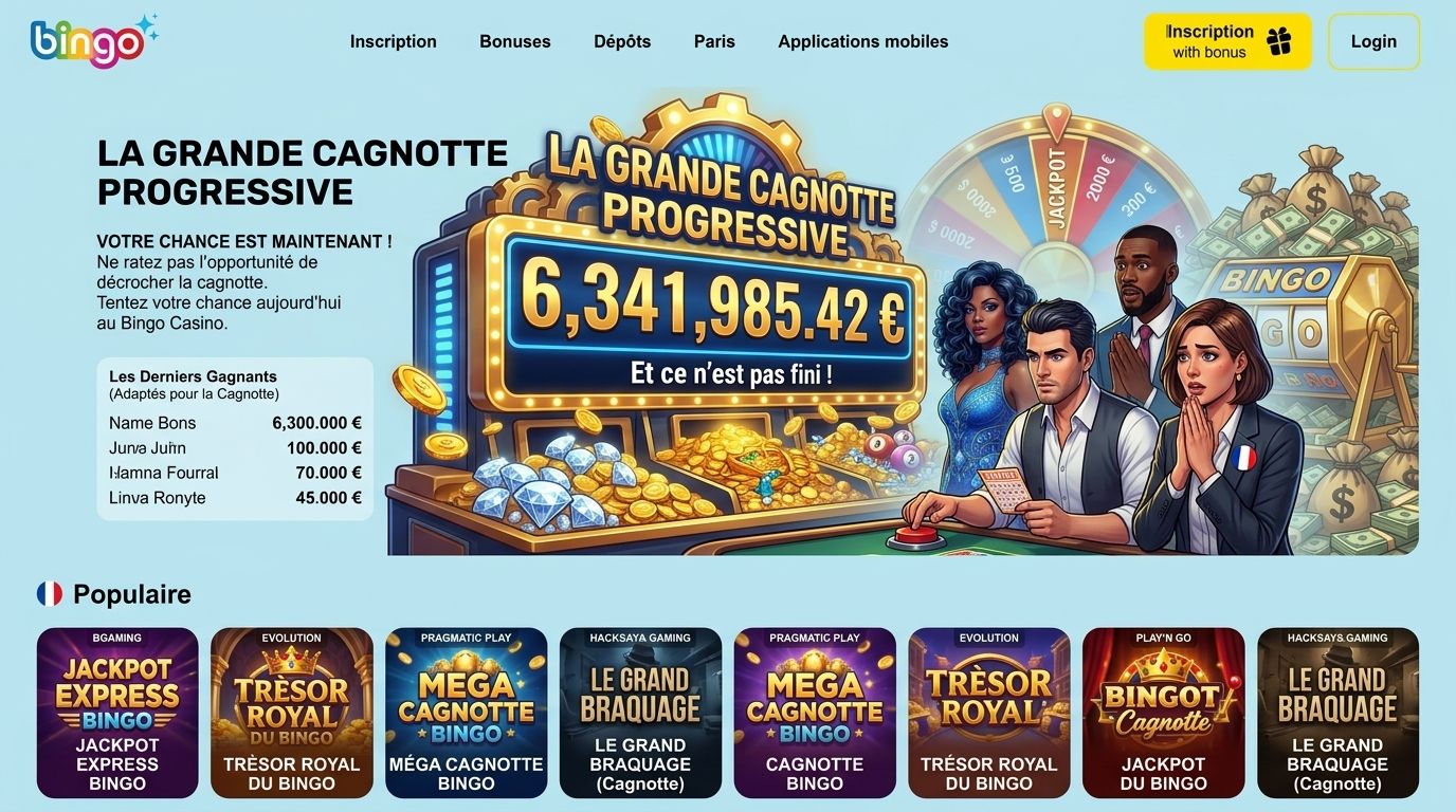 Cercle autour du jackpot, excitation des joueurs.